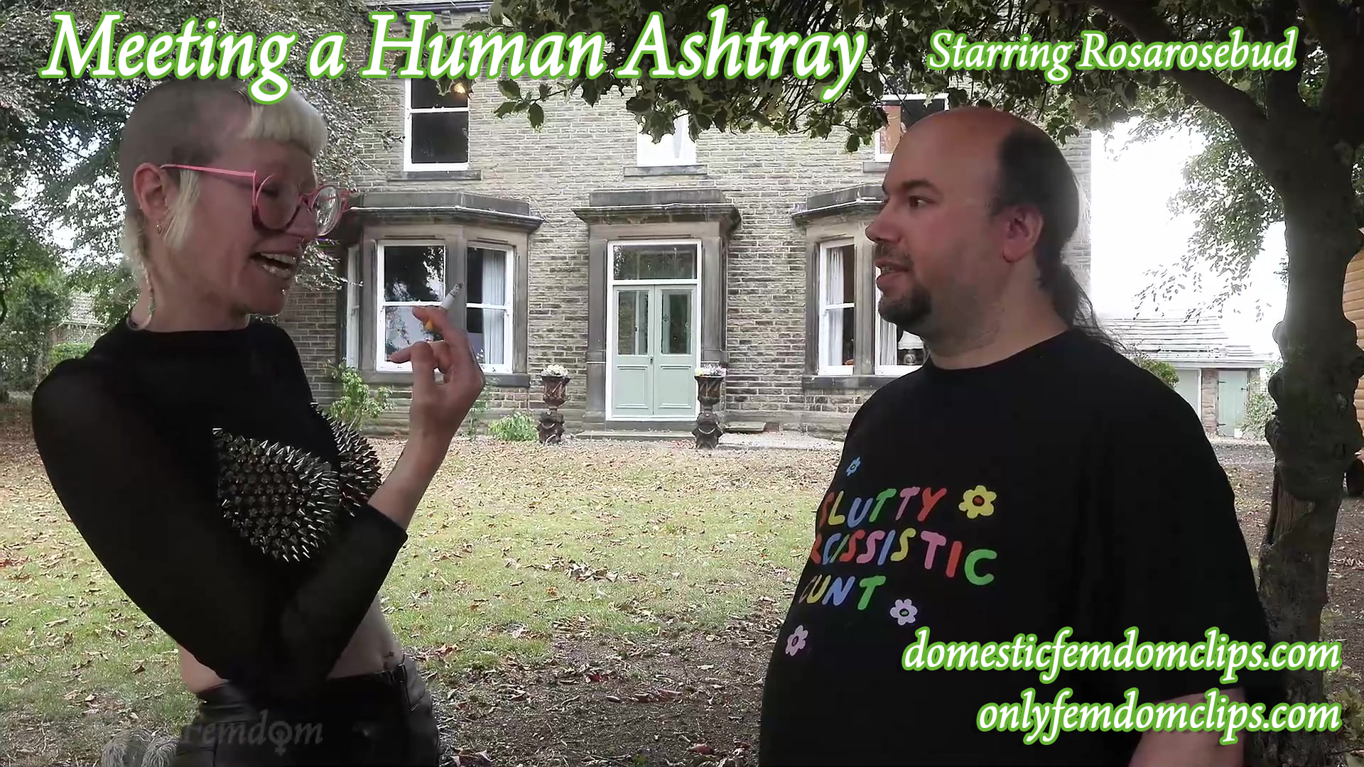 Meeting a Human Ashtray title - Meeting a Human Ashtray